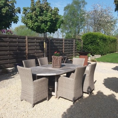 Nazomer in eigen tuin