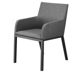 AVH-Collectie Sentoo dining tuinstoel antraciet textileen AVH-Collectie Sentoo dining tuinstoel antraciet textileen