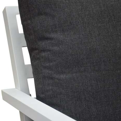 AVH-Collectie Malaga lounge balkonset 2 delig wit aluminium