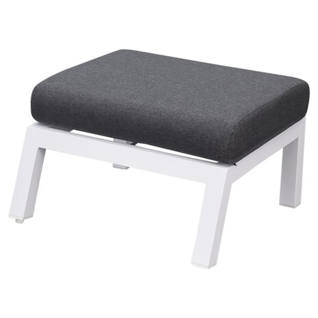 AVH-Collectie Malaga lounge balkonset 2 delig wit aluminium