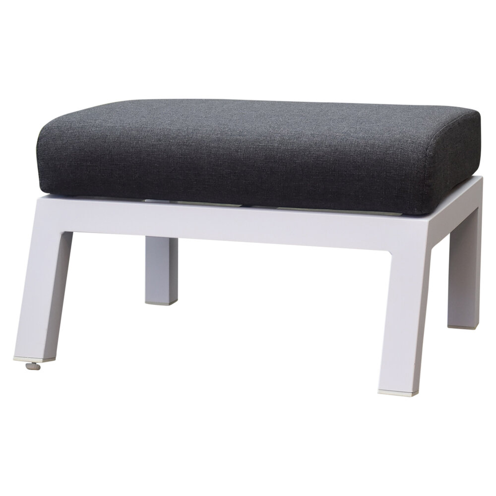 AVH-Collectie Malaga lounge balkonset 2 delig wit aluminium