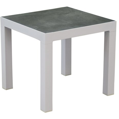 AVH-Collectie Malaga lounge balkonset 3 delig wit aluminium