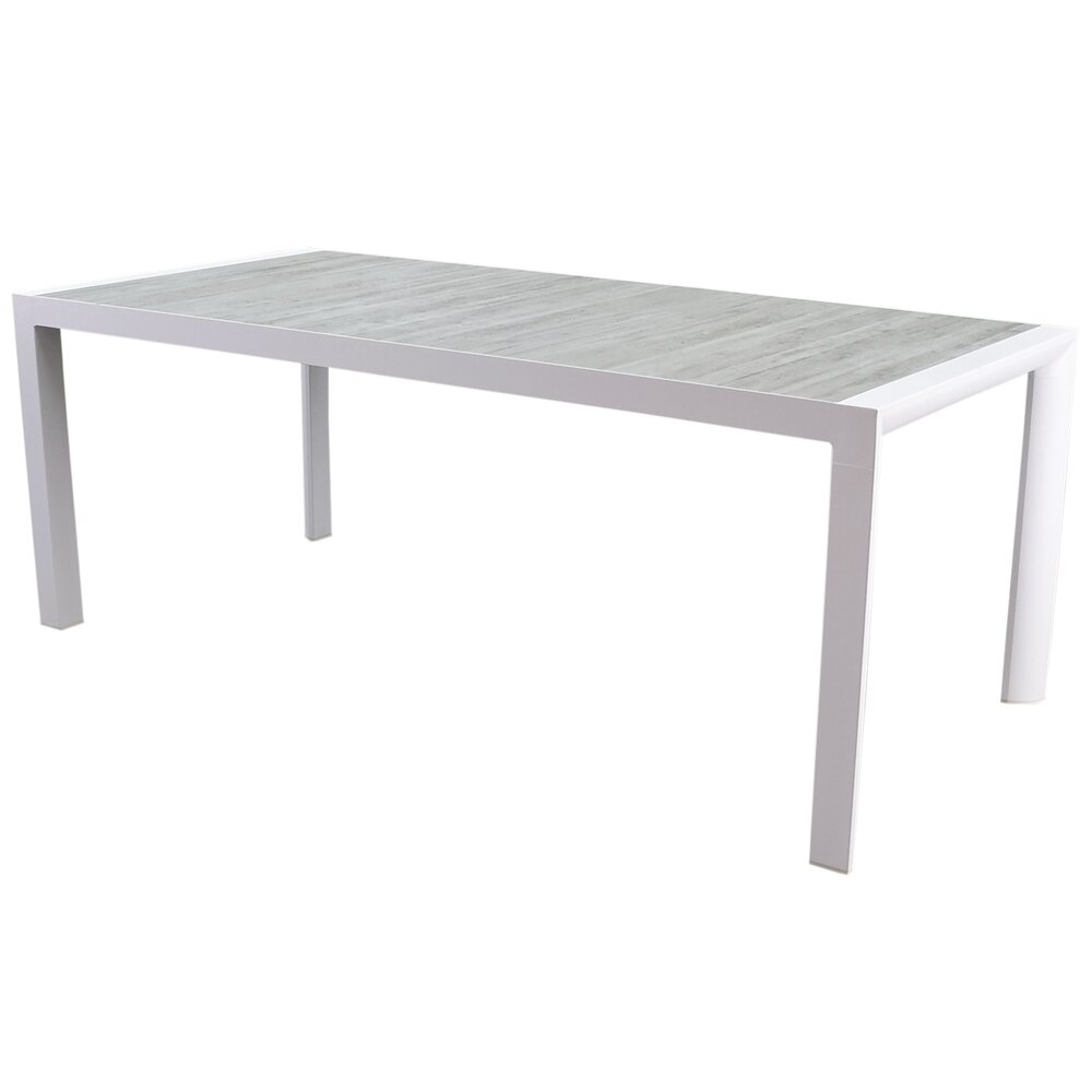 AVH-Collectie Dexter dining tuintafel 194,5x90xH74,5 cm wit AVH-Collectie Dexter dining tuintafel 194,5x90xH74,5 cm wit
