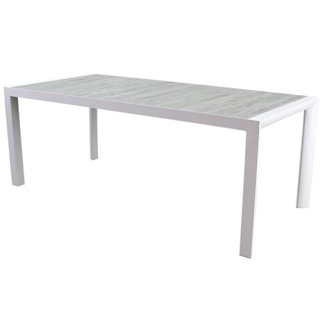 AVH-Collectie Dexter dining tuintafel 194,5x90xH74,5 cm wit AVH-Collectie Dexter dining tuintafel 194,5x90xH74,5 cm wit