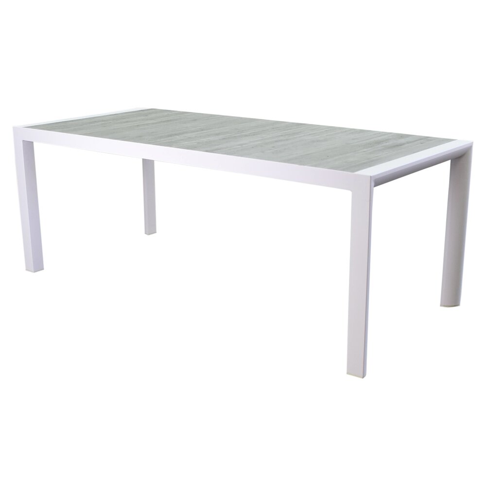 AVH-Collectie Dexter dining tuintafel 194,5x90xH74,5 cm wit AVH-Collectie Dexter dining tuintafel 194,5x90xH74,5 cm wit
