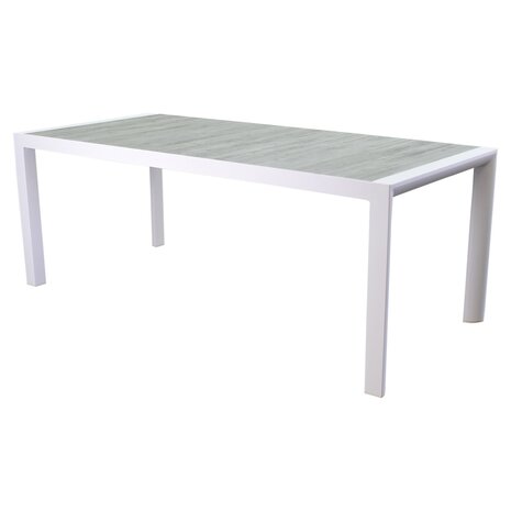 AVH-Collectie Dexter dining tuintafel 194,5x90xH74,5 cm wit AVH-Collectie Dexter dining tuintafel 194,5x90xH74,5 cm wit