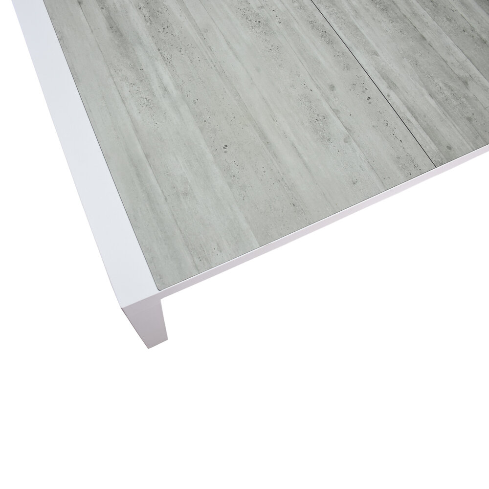 AVH-Collectie Dexter dining tuintafel 194,5x90xH74,5 cm wit AVH-Collectie Dexter dining tuintafel 194,5x90xH74,5 cm wit