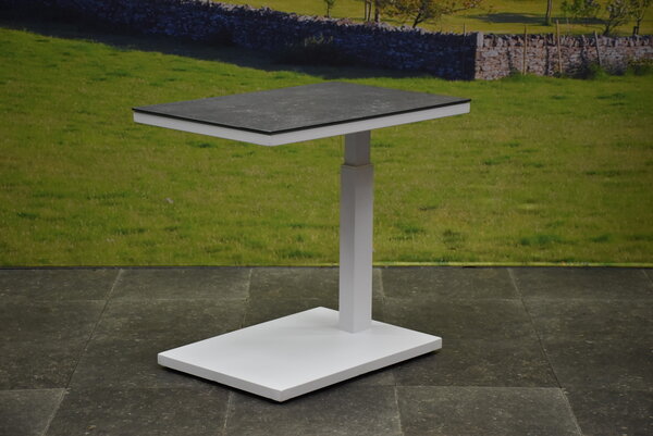 AVH-Collectie Vegas Tracy lounge balkonset 3 delig verstelbaar wit aluminium AVH-Collectie Vegas Tracy lounge balkonset 3 delig verstelbaar wit aluminium