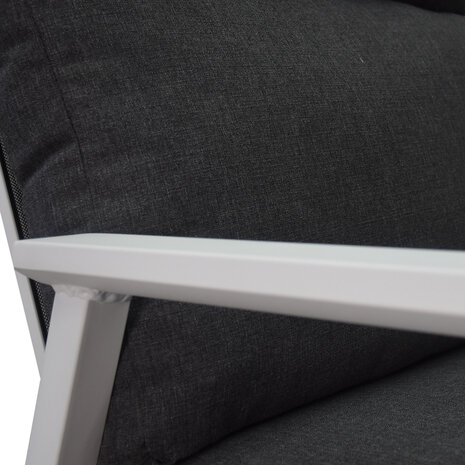 AVH-Collectie Pacific hoek loungeset 5 delig aluminium wit AVH-Collectie Pacific hoek loungeset 5 delig aluminium wit