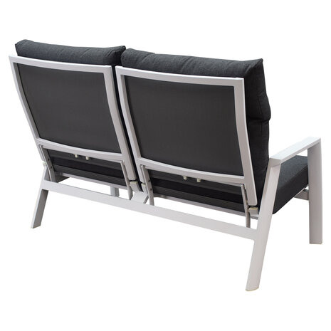 AVH-Collectie Pacific hoek loungeset 5 delig aluminium wit AVH-Collectie Pacific hoek loungeset 5 delig aluminium wit