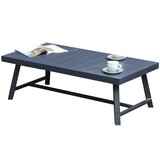 AVH-Collectie Rochelle lounge tuintafel 117x59xH39 antraciet aluminium