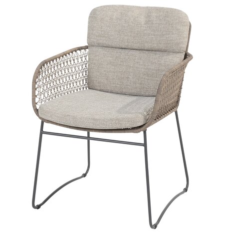 4 Seasons Outdoor Aprilla Prado dining tuinset 130 cm rond 5 delig Pure 4 Seasons Outdoor 4 Seasons Outdoor Aprilla Prado dining tuinset 130 cm rond 5 delig Pure 4 Seasons Outdoor