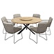 4 Seasons Outdoor Aprilla Prado dining tuinset 160 cm rond 7 delig Pure 4 Seasons Outdoor 4 Seasons Outdoor Aprilla Prado dining tuinset 160 cm rond 7 delig Pure 4 Seasons Outdoor