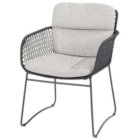 4 Seasons Outdoor Aprilla Prado dining tuinset 160 cm rond 7 delig Antraciet 4 Seasons Outdoor 4 Seasons Outdoor Aprilla Prado dining tuinset 160 cm rond 7 delig Antraciet 4 Seasons Outdoor