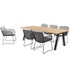 4 Seasons Outdoor Aprilla Ambassador dining tuinset 240x100xH75 cm 7 delig antraciet 4 Seasons Outdoor 4 Seasons Outdoor Aprilla Ambassador dining tuinset 240x100xH75 cm 7 delig antraciet 4 Seasons Outdoor