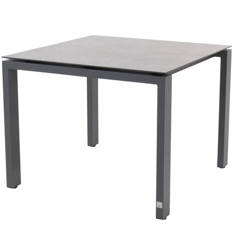 4 Seasons Outdoor Goa dining tuintafel 95x95xH75 cm aluminium donkergrijs 4 Seasons Outdoor 4 Seasons Outdoor Goa dining tuintafel 95x95xH75 cm aluminium donkergrijs 4 Seasons Outdoor