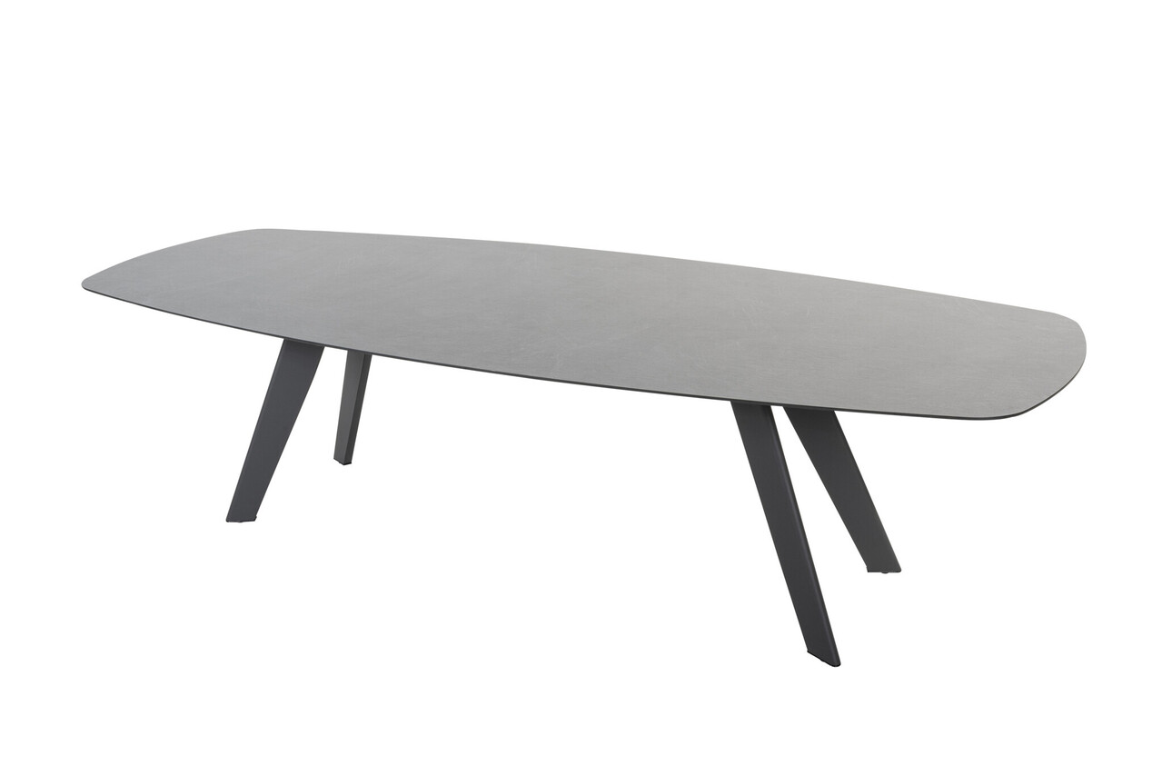 4 Seasons Outdoor Montana Aprilla dining tuinset 280x113xH75 cm 9 delig ovaal HPL antraciet 4 Seasons Outdoor 4 Seasons Outdoor Montana Aprilla dining tuinset 280x113xH75 cm 9 delig ovaal HPL antraciet 4 Seasons Outdoor