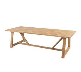 Taste 4SO Noah dining tuintafel 260x100xH75 cm teak taste 4SO Taste 4SO Noah dining tuintafel 260x100xH75 cm teak taste 4SO