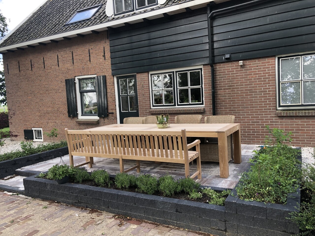 AVH-Collectie Concord tuinbank 250xH91 cm AVH-Collectie Concord tuinbank 250xH91 cm