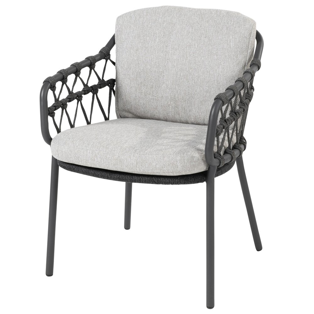 4 Seasons Outdoor Noah Calpi dining tuinset 260x100xH75 cm 7 delig antraciet 4 Seasons Outdoor 4 Seasons Outdoor Noah Calpi dining tuinset 260x100xH75 cm 7 delig antraciet 4 Seasons Outdoor