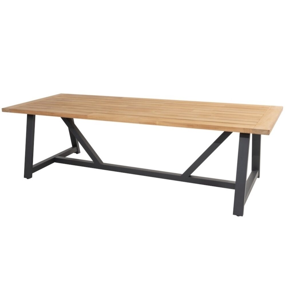 4 Seasons Outdoor Noah Calpi dining tuinset 260x100xH75 cm 7 delig antraciet 4 Seasons Outdoor 4 Seasons Outdoor Noah Calpi dining tuinset 260x100xH75 cm 7 delig antraciet 4 Seasons Outdoor