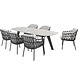 4 Seasons Outdoor Montana Calpi keramiek Terrazzo dining tuinset 240x103xH75 cm 7 delig Pure 4 Seasons Outdoor 4 Seasons Outdoor Montana Calpi keramiek Terrazzo dining tuinset 240x103xH75 cm 7 delig Pure 4 Seasons Outdoor