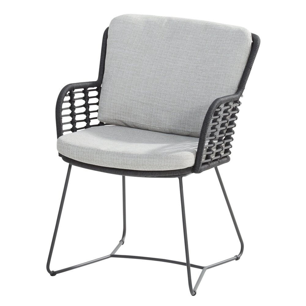 4 Seasons Outdoor Fabrice Goa dining tuinset 220x95xH75 cm 7 delig donkergrijs 4 Seasons Outdoor 4 Seasons Outdoor Fabrice Goa dining tuinset 220x95xH75 cm 7 delig donkergrijs 4 Seasons Outdoor