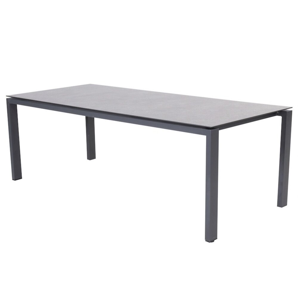 4 Seasons Outdoor Fabrice Goa dining tuinset 220x95xH75 cm 7 delig donkergrijs 4 Seasons Outdoor 4 Seasons Outdoor Fabrice Goa dining tuinset 220x95xH75 cm 7 delig donkergrijs 4 Seasons Outdoor