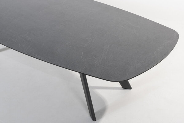 4 Seasons Outdoor Montana Fabrice dining tuinset 280x113xH75 cm 9 delig ovaal HPL antraciet 4 Seasons Outdoor 4 Seasons Outdoor Montana Fabrice dining tuinset 280x113xH75 cm 9 delig ovaal HPL antraciet 4 Seasons Outdoor