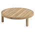 Finn salontafel teak 80 cm rond 4 Seasons Outdoor Finn salontafel teak 80 cm rond 4 Seasons Outdoor