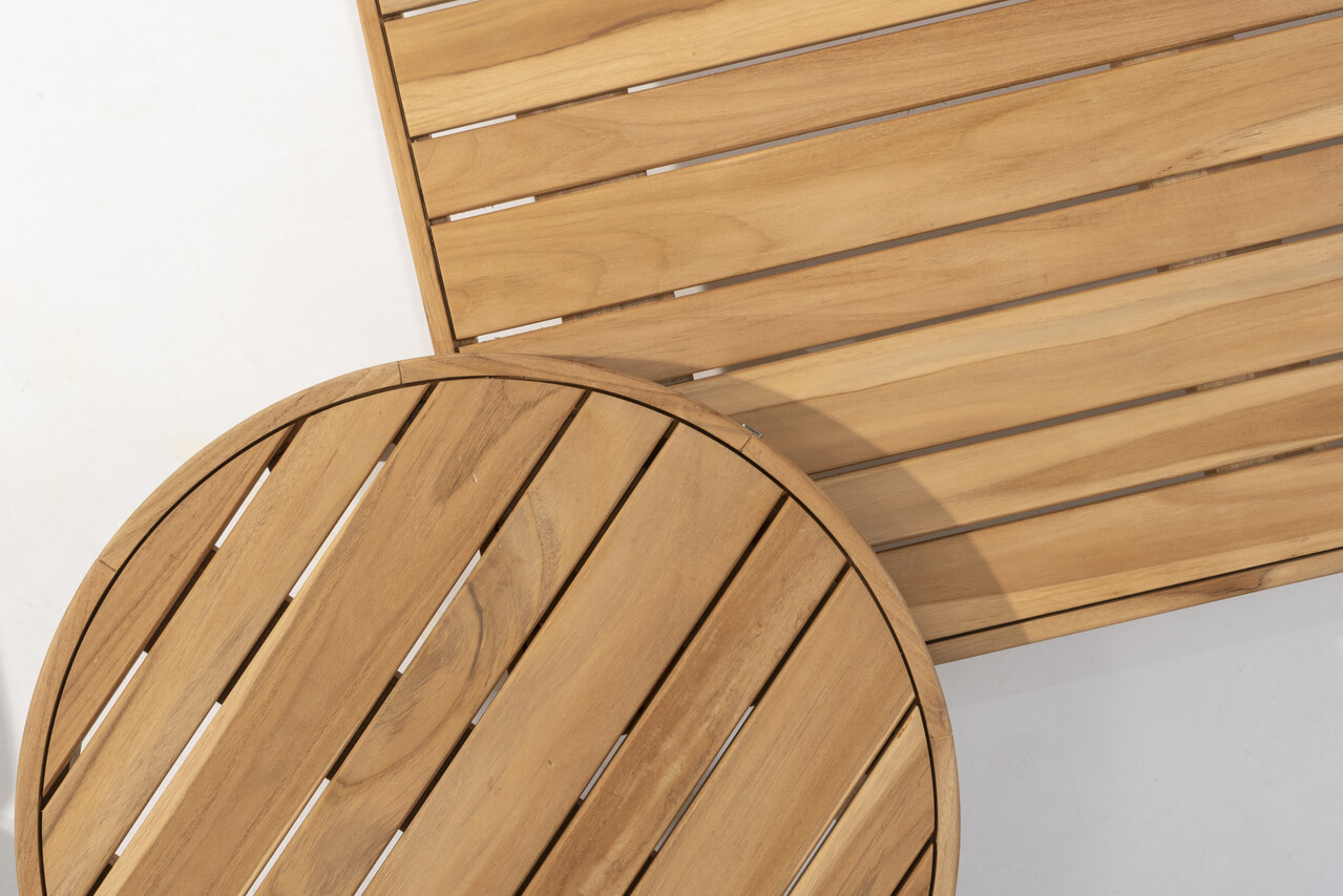 4 Seasons Outdoor Finn salontafel teak 80 cm rond 4 Seasons Outdoor 4 Seasons Outdoor Finn salontafel teak 80 cm rond 4 Seasons Outdoor