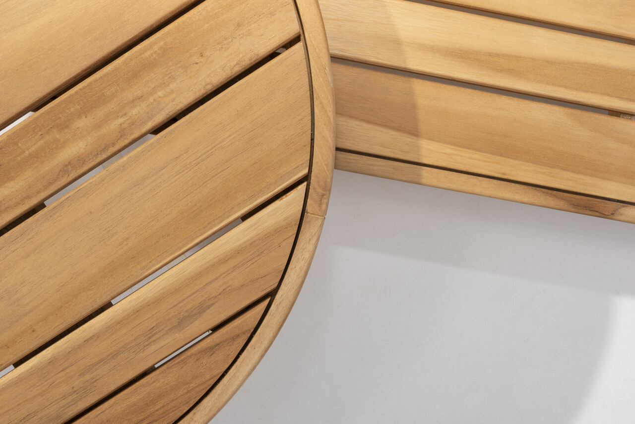 4 Seasons Outdoor Finn salontafel teak 80 cm rond 4 Seasons Outdoor 4 Seasons Outdoor Finn salontafel teak 80 cm rond 4 Seasons Outdoor