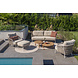 4 Seasons Outdoor Dalias stoel bank loungeset 4 delig taupe wicker 4 Seasons Outdoor 4 Seasons Outdoor Dalias stoel bank loungeset 4 delig taupe wicker 4 Seasons Outdoor