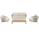 4 Seasons Outdoor Dalias stoel bank loungeset 4 delig taupe wicker 4 Seasons Outdoor 4 Seasons Outdoor Dalias stoel bank loungeset 4 delig taupe wicker 4 Seasons Outdoor