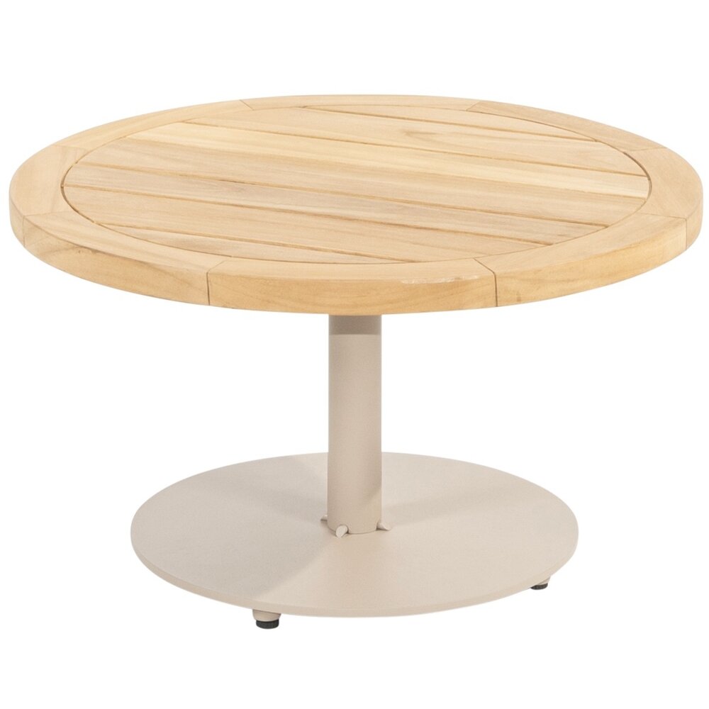4 Seasons Outdoor Volta teak salontafel centrale poot latte 60 cm. Ø (H 35) 4 Seasons Outdoor 4 Seasons Outdoor Volta teak salontafel centrale poot latte 60 cm. Ø (H 35) 4 Seasons Outdoor