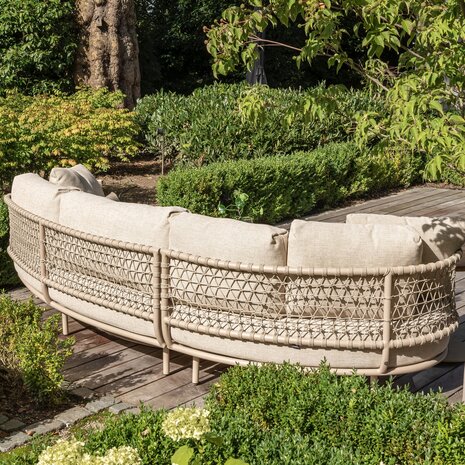 4 Seasons Outdoor Sardinia chaise longue loungeset 3 delig aluminum latte 4 Seasons Outdoor 4 Seasons Outdoor Sardinia chaise longue loungeset 3 delig aluminum latte 4 Seasons Outdoor