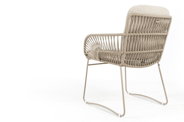 4 Seasons Outdoor Murcia dining stoel rope latte 4 Seasons Outdoor 4 Seasons Outdoor Murcia dining stoel rope latte 4 Seasons Outdoor