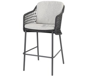 4 Seasons Outdoor Tramonti bar stoel antraciet rope 4 Seasons Outdoor 4 Seasons Outdoor Tramonti bar stoel antraciet rope 4 Seasons Outdoor