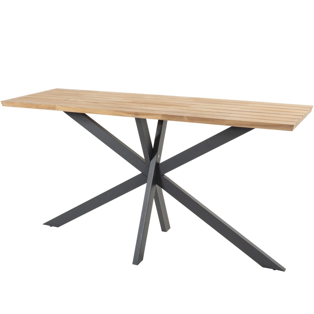 Taste 4SO Prado bartafel 200x70x105 cm aluminium teak antraciet Taste 4SO Taste 4SO Prado bartafel 200x70x105 cm aluminium teak antraciet Taste 4SO