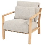 4 Seasons Outdoor Lucas lounge tuinstoel natural teak 4 Seasons Outdoor 4 Seasons Outdoor Lucas lounge tuinstoel natural teak 4 Seasons Outdoor