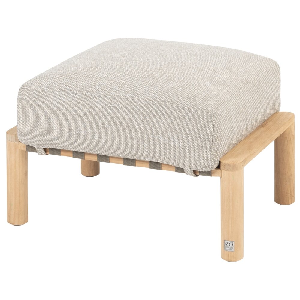 4 Seasons Outdoor Lucas voetenbank natural teak 4 Seasons Outdoor 4 Seasons Outdoor Lucas voetenbank natural teak 4 Seasons Outdoor