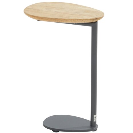 4 Seasons Outdoor Clever bijzettafel druppel vorm teak antraciet 4 Seasons Outdoor 4 Seasons Outdoor Clever bijzettafel druppel vorm teak antraciet 4 Seasons Outdoor