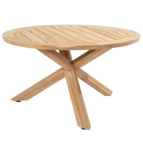 Taste 4SO Barista Prado dining tuinset 130 cm rond 5 delig latte teak 4 Seasons Outdoor Taste 4SO Barista Prado dining tuinset 130 cm rond 5 delig latte teak 4 Seasons Outdoor