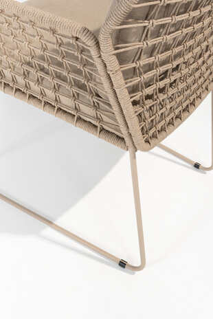 4 Seasons Outdoor Albano dining tuinstoel latte Taste 4SO 4 Seasons Outdoor Albano dining tuinstoel latte Taste 4SO