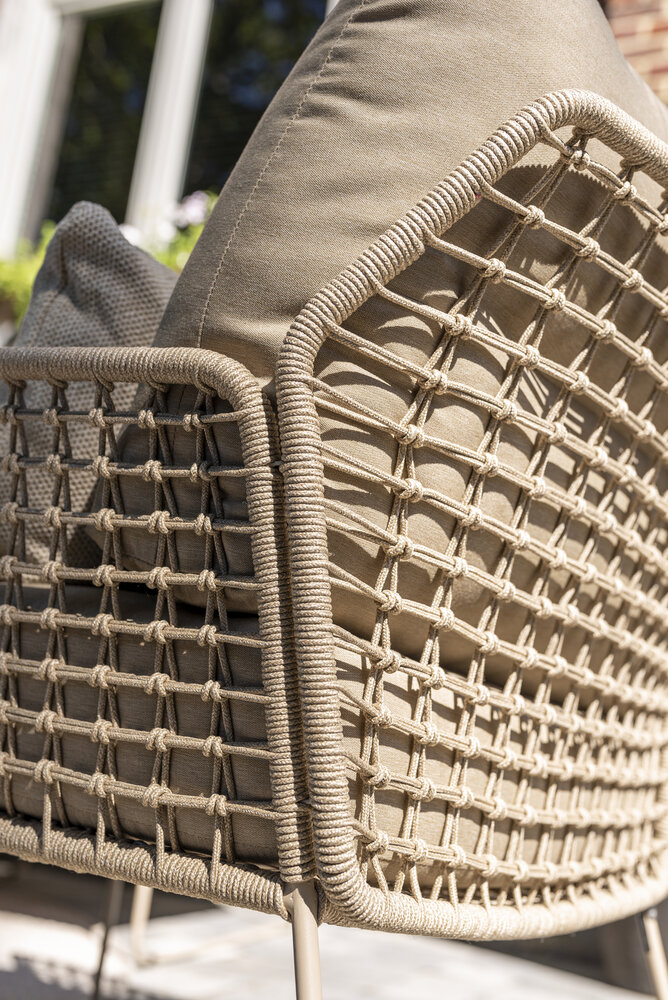 Taste 4SO Albano 2,5-zits loungebank latte Taste 4SO Taste 4SO Albano 2,5-zits loungebank latte Taste 4SO