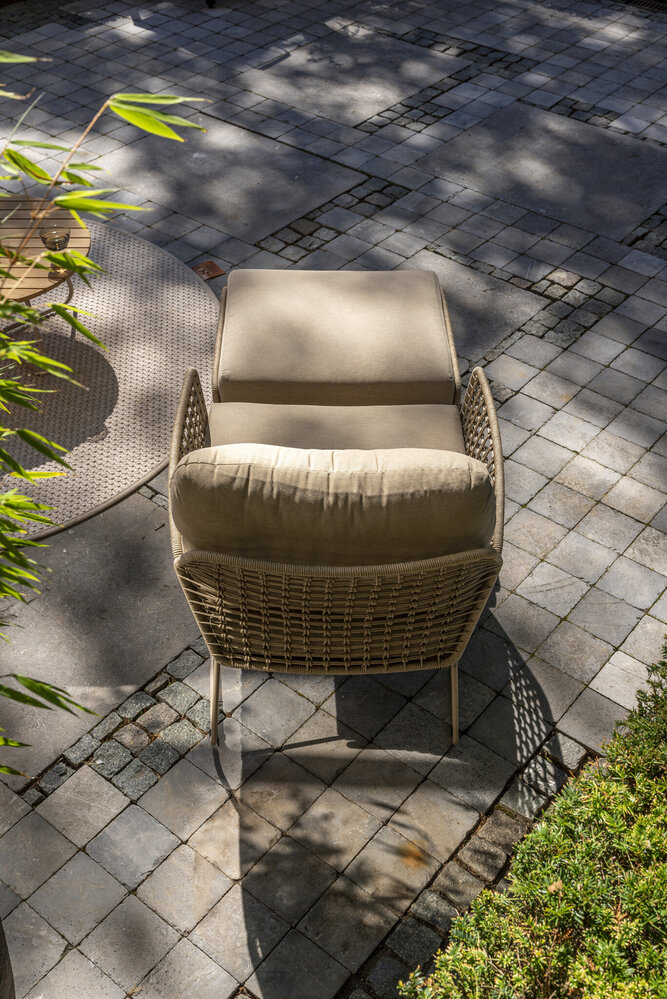 Taste 4SO Albano stoel bank loungeset 4 delig latte rope Taste 4SO Taste 4SO Albano stoel bank loungeset 4 delig latte rope Taste 4SO