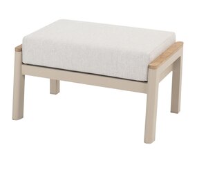 4 Seasons Outdoor Olivia voetenbank latte Taste 4SO 4 Seasons Outdoor Olivia voetenbank latte Taste 4SO