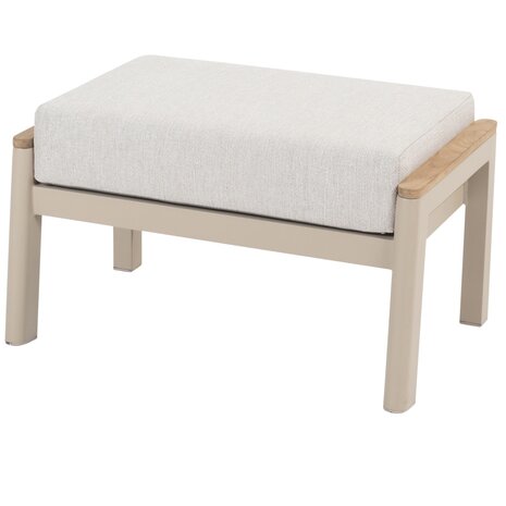 4 Seasons Outdoor Olivia voetenbank latte Taste 4SO 4 Seasons Outdoor Olivia voetenbank latte Taste 4SO