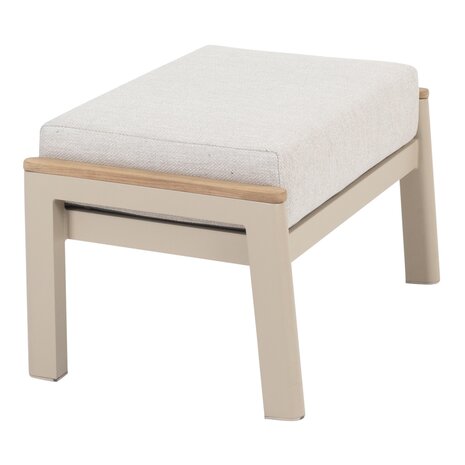 4 Seasons Outdoor Olivia voetenbank latte Taste 4SO 4 Seasons Outdoor Olivia voetenbank latte Taste 4SO