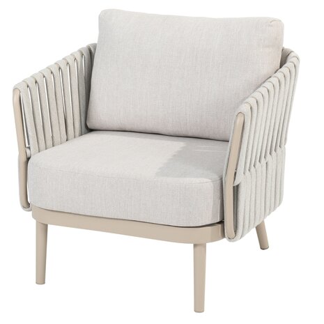 Taste 4SO Eva stoel bank loungeset 5 delig latte rope Taste 4SO Taste 4SO Eva stoel bank loungeset 5 delig latte rope Taste 4SO